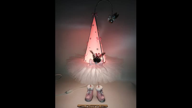 Мк ёлка топотушка, светильник из изолона быстро и просто