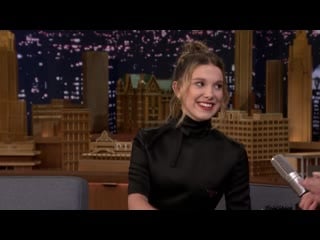 Millie bobby brown is “mother of tortoises“ and imitates jon snows accent