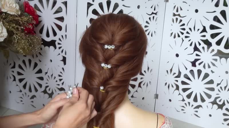 Hướng dẫn tết tóc cô dâu hàn quốc đơn giản