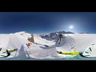 Gopro uhd vr skiing in portillo, chile with chris davenport and julia mancuso