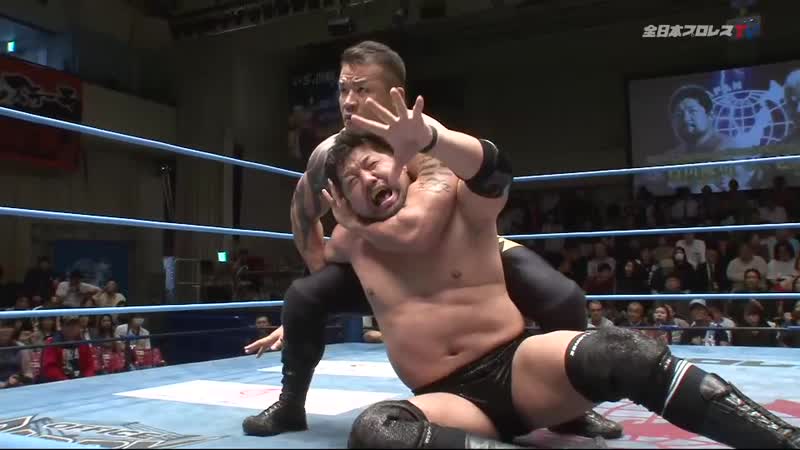 Shuji ishikawa vs zeus (ajpw champion carnival 2019 tag 16)