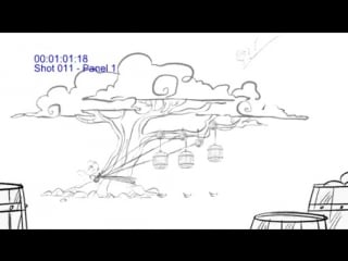 [storyboard] chop chop ninja #26 – challenge put monkey in barrel jo