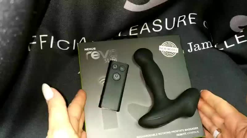 Массажёр простаты с пультом nexus revo slim