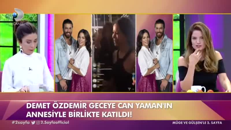 Can yaman ve demet özdemir aşkı kanıtlandı