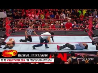 Finn bálor vs cesaro raw, july 3, 2017