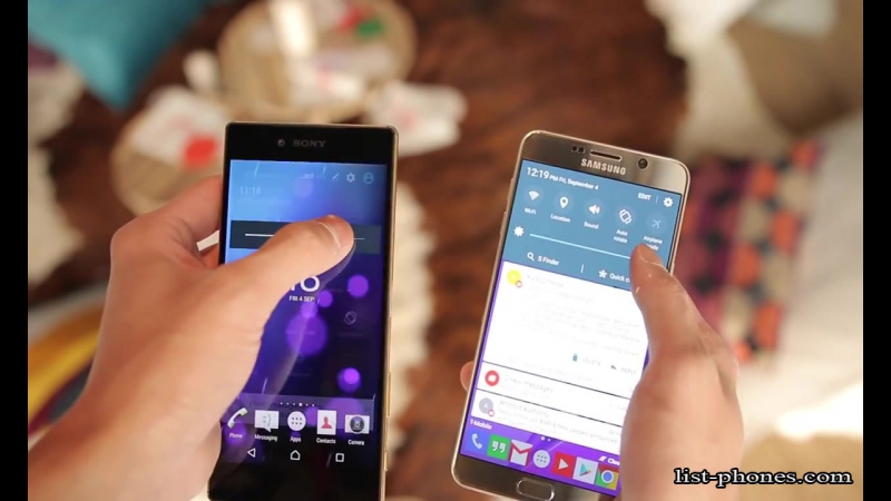 Sony xperia z5 premium vs samsung galaxy note 5 quick look!