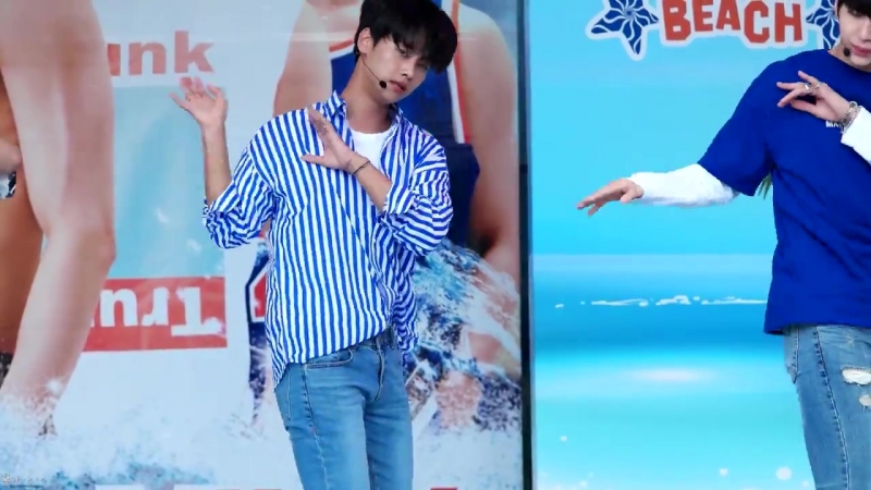 [4k]170809 빅스(vixx) 엔 경주 캘리포니아 비치 야외공연 다이너마이트 직캠(fancam)