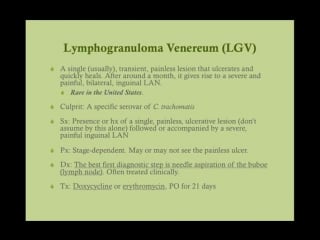 Sexually transmitted diseases crash! usmle step 2 and 3