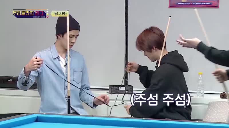 190104 exo sehun, baekhyun & kai @ lee soogeun's channel