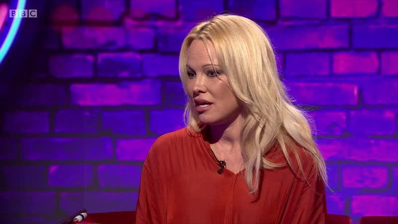 Pamela anderson in bbc this week brexit, theresa may, eu elections 25 04 2019