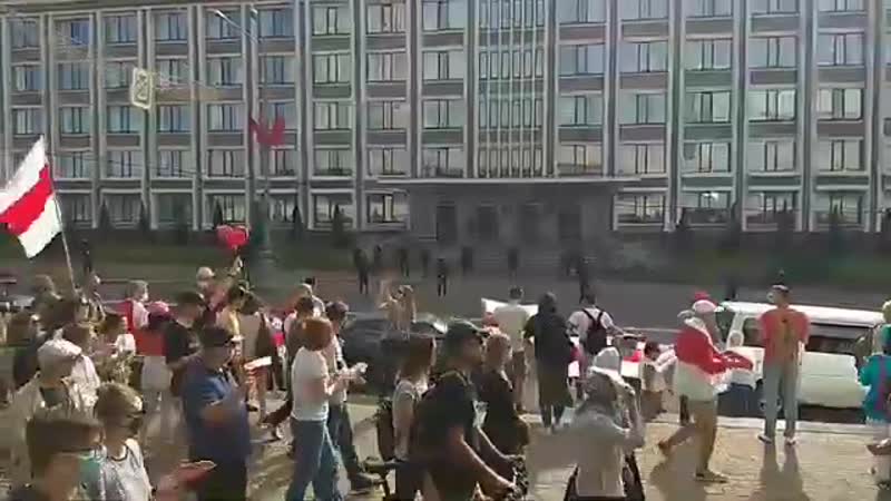 Марш герояў у гомелі яскравы фотарэпартаж (1)