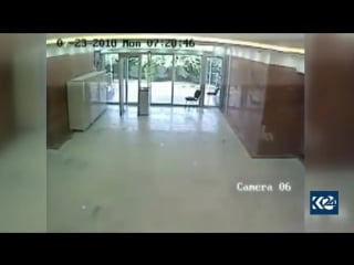 Видео нападения неизвестных боевиков на здание администрация города эрбиль