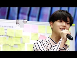 [fancam] 19 05 2018 сончжэ self composed new song @ solo fan meeting in hong kong