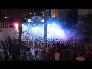 Porto azzurro club mare foam party starting ))