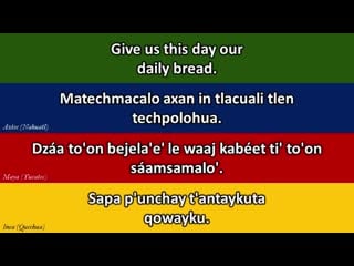 M a amerindian languages aztec, mayan incan (nahuatl, yucatec n quechua)