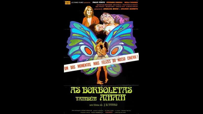 Бабочки тоже любят as borboletas também amam (1979) бразилия