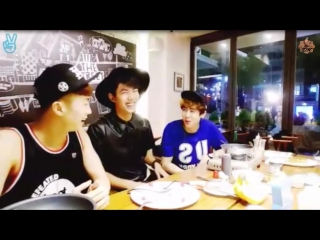 150826 2pm okjangkhuns recipe m ep4 cam2 nichkhun,wooyoung,taecyeon [star real live naver v]