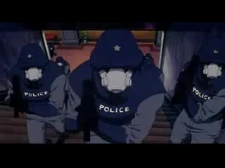 Motoko kusanagi in action