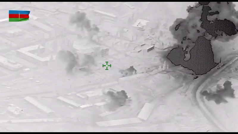 Минобороны азербайджана публикует новые кадры ударов по объектам вооруженных сил армении