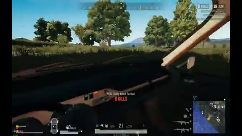 В соло развалил троих