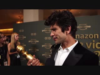 Ben whishaw at amazon golden globes after party