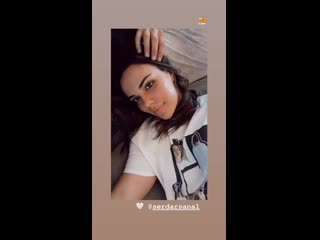 Ozgu on instagram stories 6 07 20