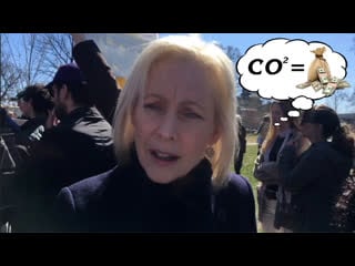 Climate scam – kirsten gillibrand & the green new deal are focused on "putting a price on co2"