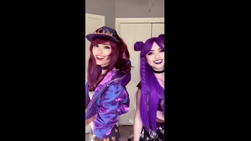 Akali and kai'sa kda cosplay