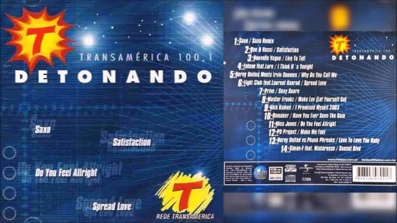 Detonando vol 1 transamérica 100,1 fm (2004)