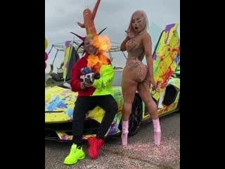 6ix9ine и blac chyna