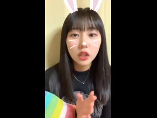200428 instagram live hkt48 team h tanaka miku