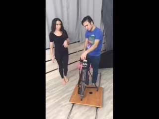 Лилия хайруллина в перископе съемки клипа "очрашулар кирэк"