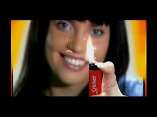 Рекламный ролик зажигалки cricket