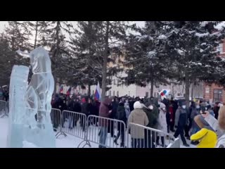 «пуцін злодзей!» яскравыя моманты з акцый у падтрымку навальнага (13)