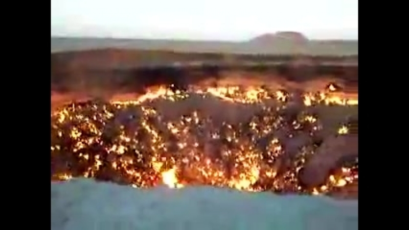 Как горит угольная шахта