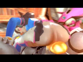 Overwatch хентай hentai music fuck porn cartoon порно мультик 3d