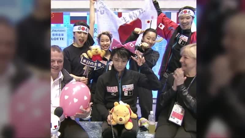 羽生結弦【mad】yuzu with pooh yuzuru hanyu with pooh
