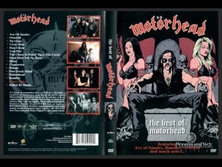 Motorhead the best of motorhead [2002, rock, dvd] сборник концертных выступлений разных лет