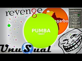 Agar io unusual revenge / epic solo gameplay