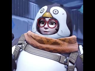 Have an ice day! waddle your way to victory as penguin mei overwatch winter wonde