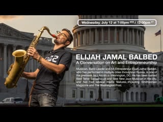 Elijah jamal balbed a conversation on art and entrepreneurship