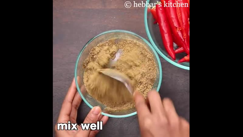 Lal mirch ka achar stuffed red chilli pickle