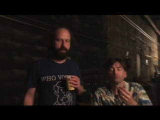 Brett gelman who cares with david tennant (camping)