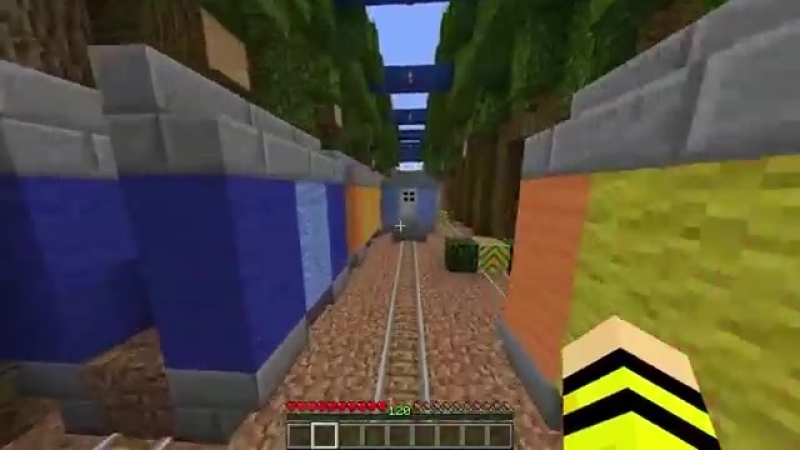Сабвей серф в майнкрафт челлендж прохождение игра жесткая ловушка на карте в minecraft subway surf