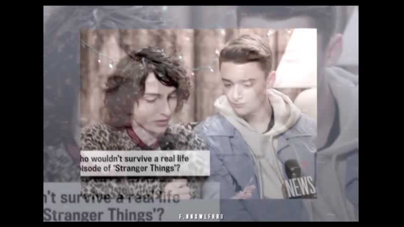 Finn wolfhard x noah schnapp