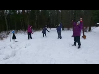 Видео от группа скандинавской ходьбы "шаг"