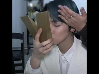 He worked hard for the past 18 years and sucessfully debuted, look at him now