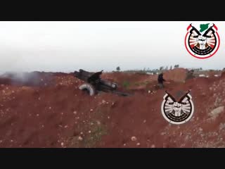 Syrian armed forces artillery sw aleppo cs