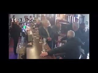 Conor mcgregor punching old man