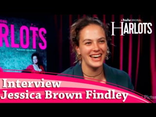 Interview with jessica brown findley about the series «harlots»